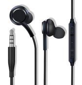 Koptelefoon met microfoon en volumeregeling voor Samsung Galaxy S8 / S8+ - Zwart