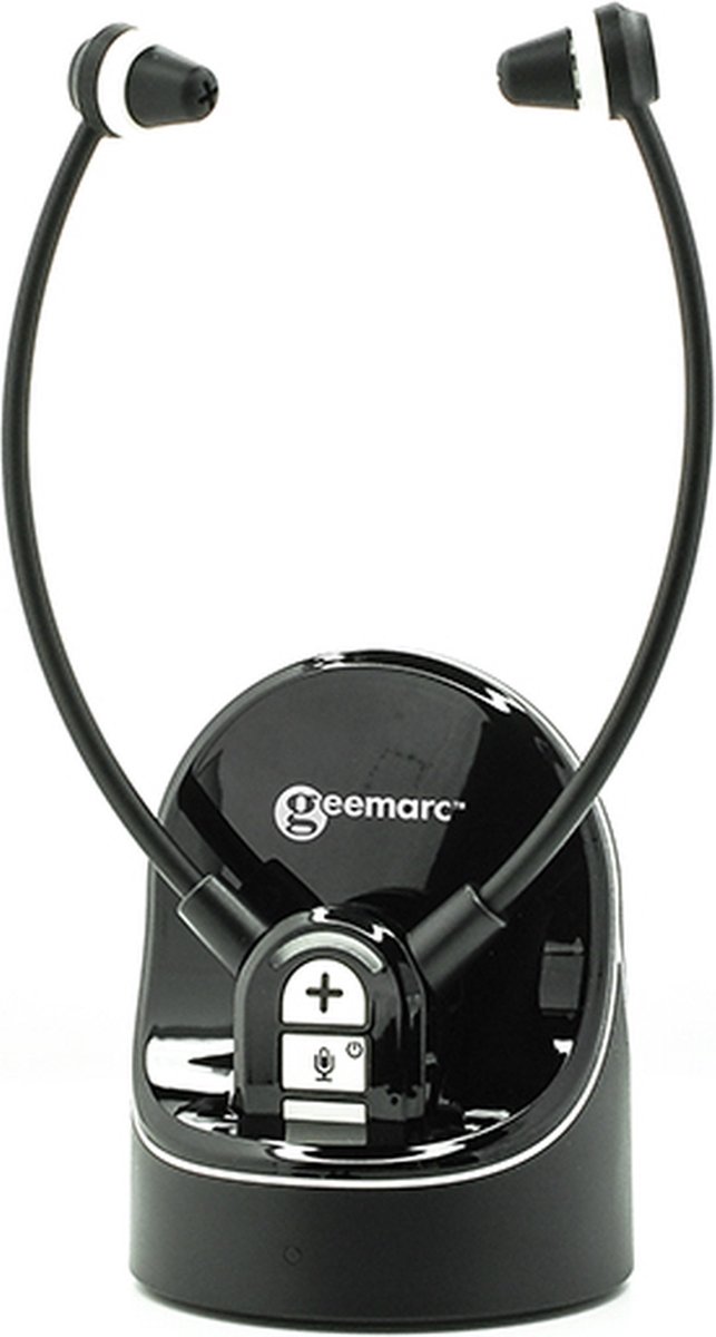 Goedkoopste GEEMARC CL7370 OPTI draadloze TV-Headset TV-Luisterset met 125dB VERSTERKING - TV hoofdtelefoon - Toslink