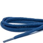 ARIESZZZ Schoenveters - Veters 90 cm - Kobalt Blauw - Rond Dik - 90 cm 5-7 gaatjes