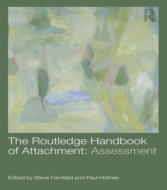 The Routledge Handbook of Attachment: Assessment - cover