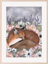 That's  Mine poster "Flower field fox" 30x40