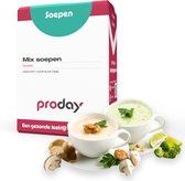 Proday - Proteïne Dieet Soepen Mix - 7 Verschillende smaken - Maaltijdvervanger - Eiwitrijk - Proteïne maaltijd - Elke dag een andere smaak - Snel en makkelijk bereid
