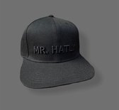 Mr. Hatly - Tailored - Cap - Jet Black