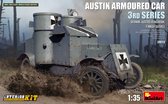 1:35 MiniArt 39010 Austin Armoured Car 3rd Series with Interior Kit Plastic kit
