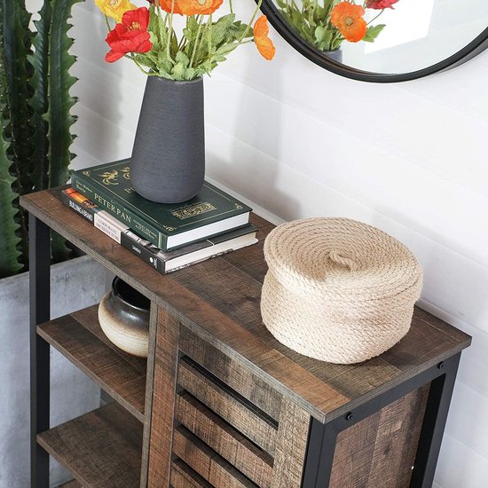 Dressoir met schuifdeur verstelbare plank | Bij VASAGLE