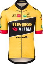 AGU Replica Fietsshirt Team Jumbo-Visma Heren - Geel - L