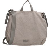 Enrico Benetti Corduroy Ribstof Shopper/Schoudertas - Grijs