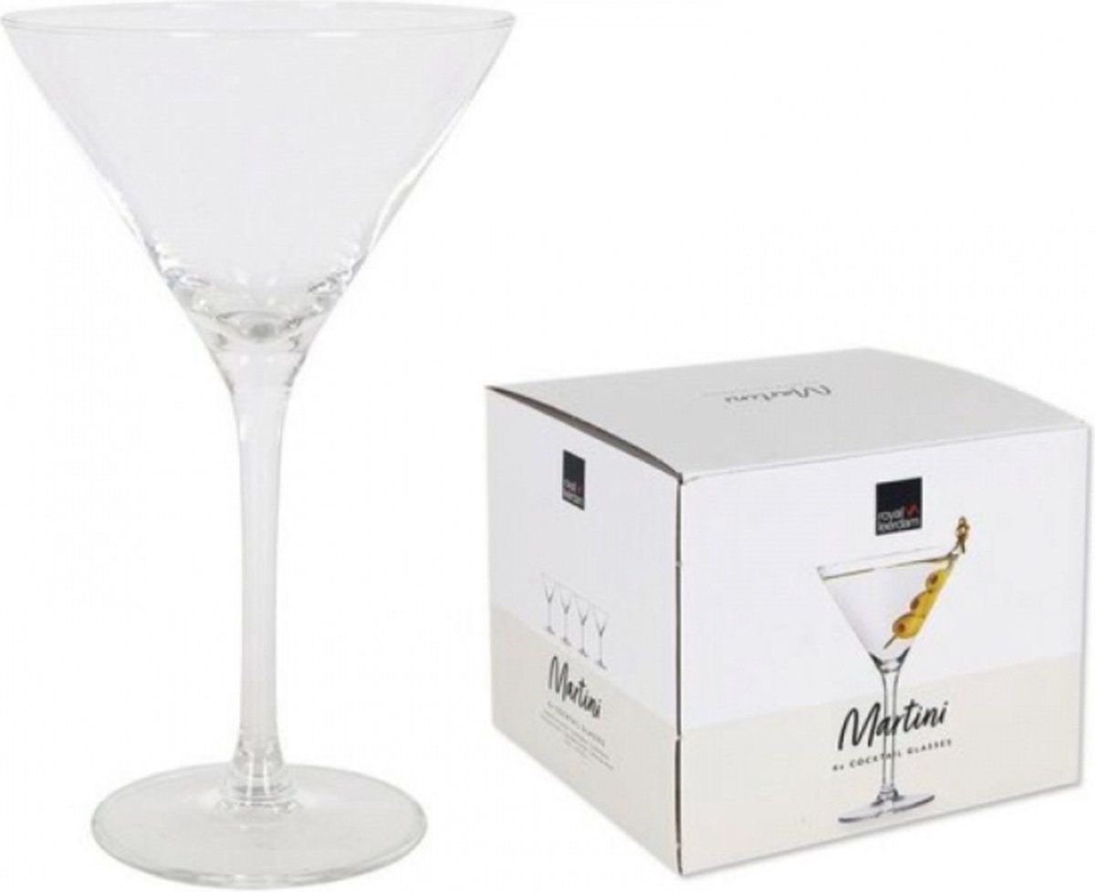 Luxe Martini Glazen (4 stuks)- Martini Glas - Gold - Koper - Pornstar  Martini Glas... | bol