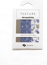 Texture Decopatch papier "STERRENNACHT" hotfoil Limited Edition