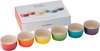 foto van Le Creuset Aardewerken Regenboog set mini-ramekins per 6 100ml