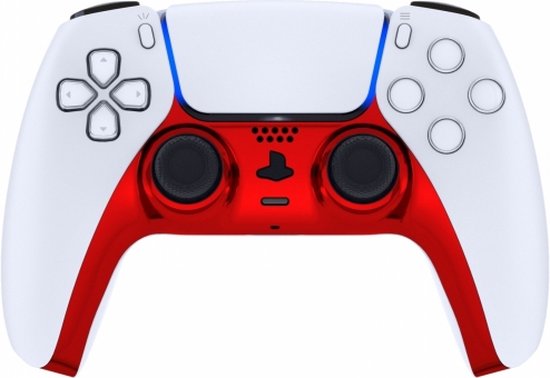 Playstation 5 Controller Front plate / custom cover - Rood / Glossy - Sony  - PS5... | bol.com