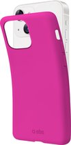 Apple iPhone 13 Mini Hoesje - SBS - Vanity Serie - TPU Backcover - Roze - Hoesje Geschikt Voor Apple iPhone 13 Mini