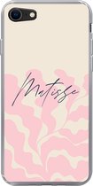 Geschikt voor iPhone SE 2020 hoesje - Matisse - Bloem - Abstract - Siliconen Telefoonhoesje
