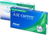 +6,00 Air Optix for Astigmatism (cil -0,75 as 160) - 6 pack - Maandlenzen - Contactlenzen