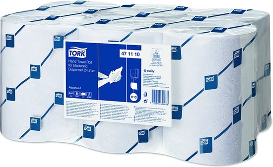 Tork 471110 Handdoekrol H13 2-laags Wit