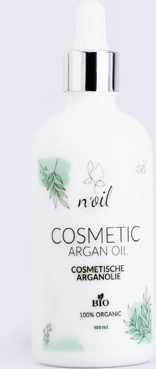 Arganolie-n'oil-Moroccan argan olie-argan cosmetica-Bio oil- 100Ml-100% puur-cosmetische olie-Voor haar huid en gezicht