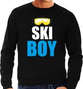 Apres ski sweater Ski Boy / sneeuw baas zwart  heren - Wintersport trui - Foute apres ski outfit/ kleding/ verkleedkleding M