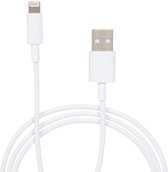 CONTINENTAL EDISON MFI gecertificeerde Lightning-iphone-kabel - 1 m - wit