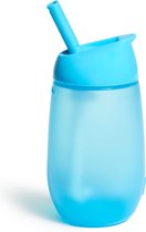 Munchkin Simple Clean Rietjesbeker - Eenvoudig te reinigen - Antilek - Vaatwasser bestendig - Vanaf 12 maanden - Blauw