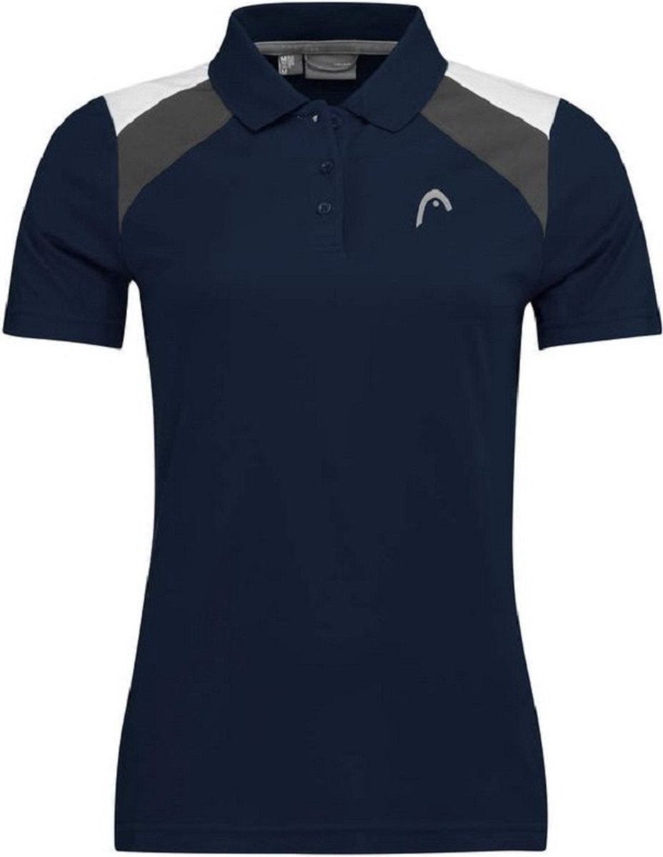 HEAD Poloshirt Club 22 Tech Dames Blauw