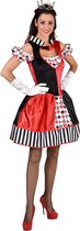 Magic By Freddy's - Casino Kostuum - Gestolen Harten Jaagster Spelonka - Vrouw - rood,zwart - Large - Carnavalskleding - Verkleedkleding