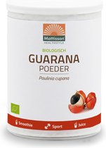 Mattisson Guarana poudre - 125 grammes - Substitut de repas