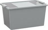 Bi-Box - Opbergbox - L - Grijs - 40L - 58x35,2xh44,5cm - (Set van 4)
