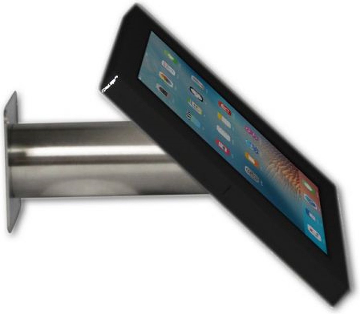Wandhouder Fino Samsung Galaxy Tab A7 Lite 8.7 inch - RVS/zwart