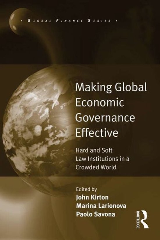Global Finance - Making Global Economic Governance Effective - cover