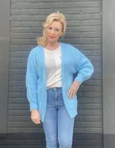 Dames vest-Blauw