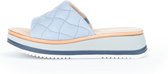 Gabor Slippers blauw - Maat 36.5