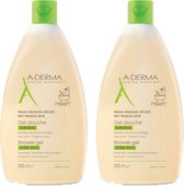 A derma Shower Gel Overfat 2x500ml