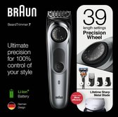 Bol.com Braun Baardtrimmer en Haartrimmer BT7220 - Zwart Metaalgrijs aanbieding