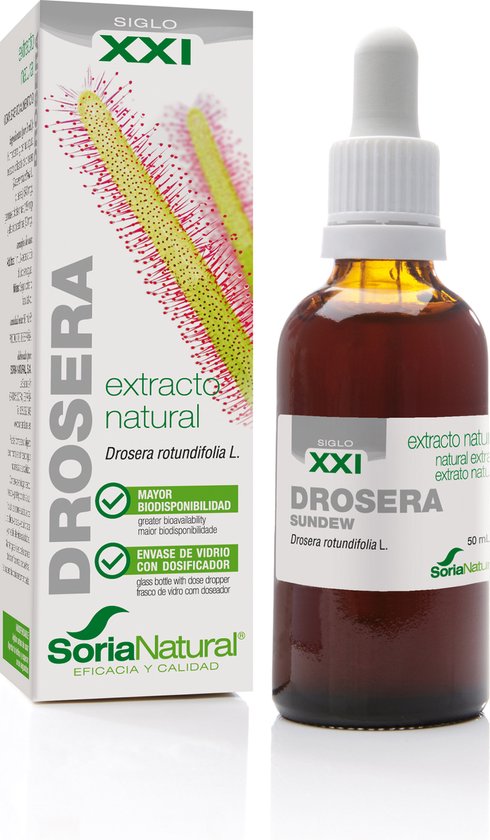 Soria Natural® Drosera Rotundifolia XXI Extract Glycerine 50 Oplossing