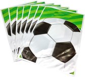 Uitdeelzakjes Voetbal - 20 Stuks - Uitdeelzakjes - Traktatie zakjes voor Uitdeelcadeautjes - Uitdeelzakjes Kinderfeestje - Voetbal - Snoepzakjes