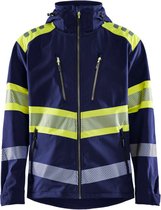 Blaklader Softshell jack High Vis 4494-2513 - Marine/High Vis Geel - XS