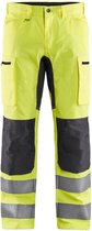 Pantalon haute visibilité Blaklader avec stretch 1585-1811 - Jaune haute visibilité/ Grijs Medium - C56