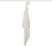 Cottonbaby - Multicloth XL - Cottonsoft Blow Fleur Crème - 120x120