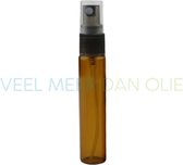 Sprayflesje 10ml Bruin 1st - Glas - Navulbaar - Amber Sprayflacon Flesje Leeg- Veel meer dan Olie