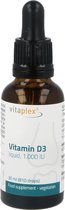 Vitaplex Vitamine D3 vloeibaar, 1000 IU, 30 ml (810 druppels)