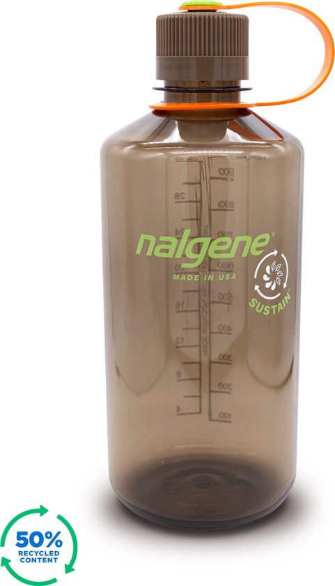 1oz Travel Bottles Nalgene 1/2-Ounce Narrow Mouth Bottle - Leakproof HDPE Container Nalgene Narrow Mouth Bottle (1/2-ounce Pack