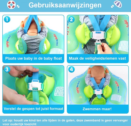 Swimbobo Peuter Zwembad Float Opblaasbare Auto Baby Zwemmen Float