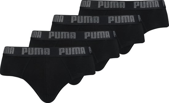 PUMA 4P herenslips basic zwart - S