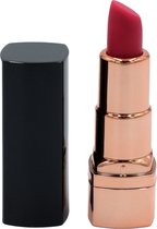 Lipstick vibrator Chanel style Zwart / Rose goud / rosy gold / rood