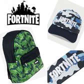 Fortnite - Tas Rugzak/Rugtas + Pet - Populaire game | Set 2-delig | Fortnite | Rugzak 41cm 10L