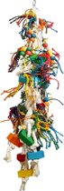 Zoo-Max Tuff Stuff GIANT 152 cm - speelgoed voor papegaaien - sloopspeelgoed - hout - papegaai - touw - speeltje voor ara
