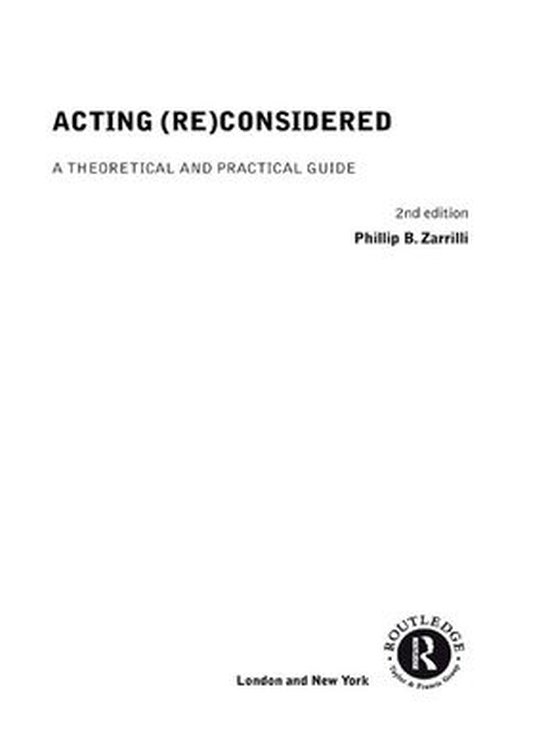 Acting (Re)Considered - cover