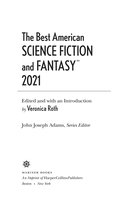 Best American - The Best American Science Fiction And Fantasy 2021