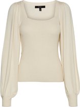 Vero Moda Trui Vmgloryrib  Ls Puff Blouse Ga 10260467 Birch Dames Maat - XS