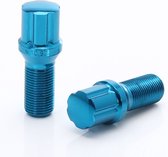 Japan Racing JB1 Bolts M12x1,5 Blue (set of 20 + key)